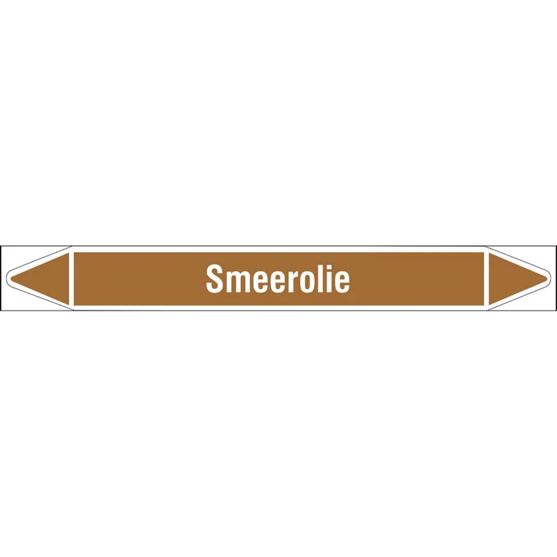 Brady - Rolvorm - Individuele leidingmerkers op rol met geperforeerde pijlen, zonder pictogram - SMEEROLIE250X26RL-T1-LL-P18 - N005352 - 86005352 Seizoensaanbieding