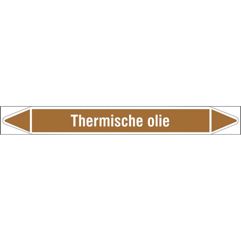 Brady - Rolvorm - Individuele leidingmerkers op rol met geperforeerde pijlen, zonder pictogram - THERMISCHEOLIE250X26RL-T1-LL-P18 - N005405 - 86005405 Nieuw