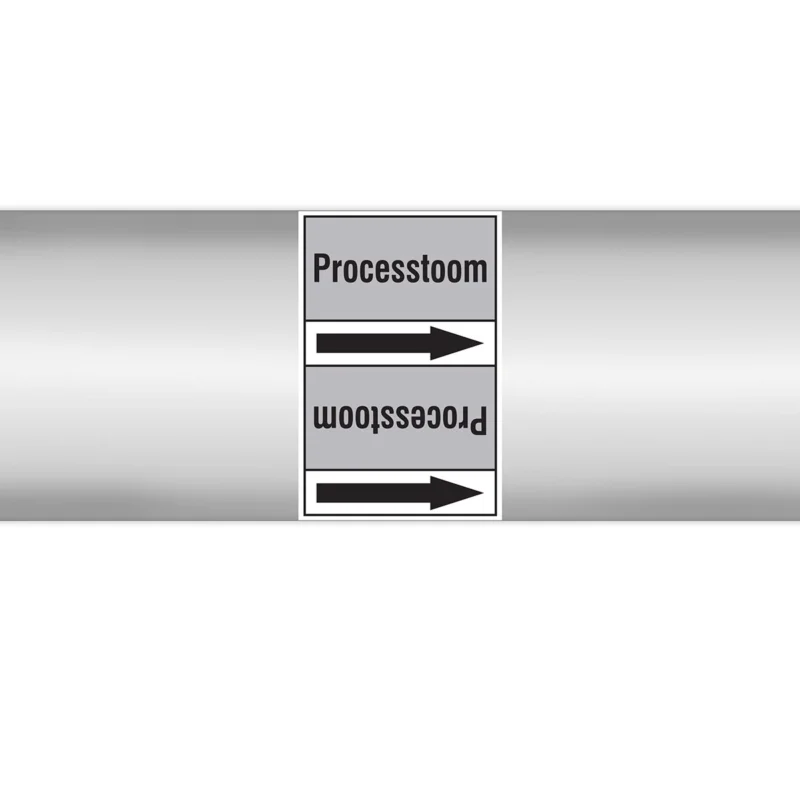 Brady - Rolvorm - Leidingmerkers op doorlopende rol, zonder pictogram - PROCESSTOOM100X33RL-T3-P14 - N005598 - 86005598 Rechtstreeks Van De Fabrikant