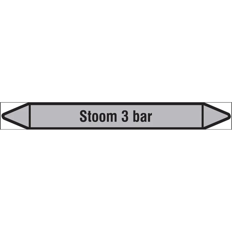 Brady - Rolvorm - Individuele leidingmerkers op rol met geperforeerde pijlen, zonder pictogram - STOOM3BAR450X52RL-T1-LL-P14 - N005651 - 86005651 Betrouwbaar