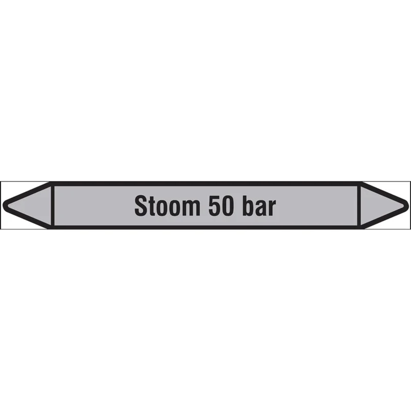 Brady - Rolvorm - Individuele leidingmerkers op rol met geperforeerde pijlen, zonder pictogram - STOOM50BAR250X26RL-T1-LL-P14 - N005674 - 86005674 Direct Verzonden
