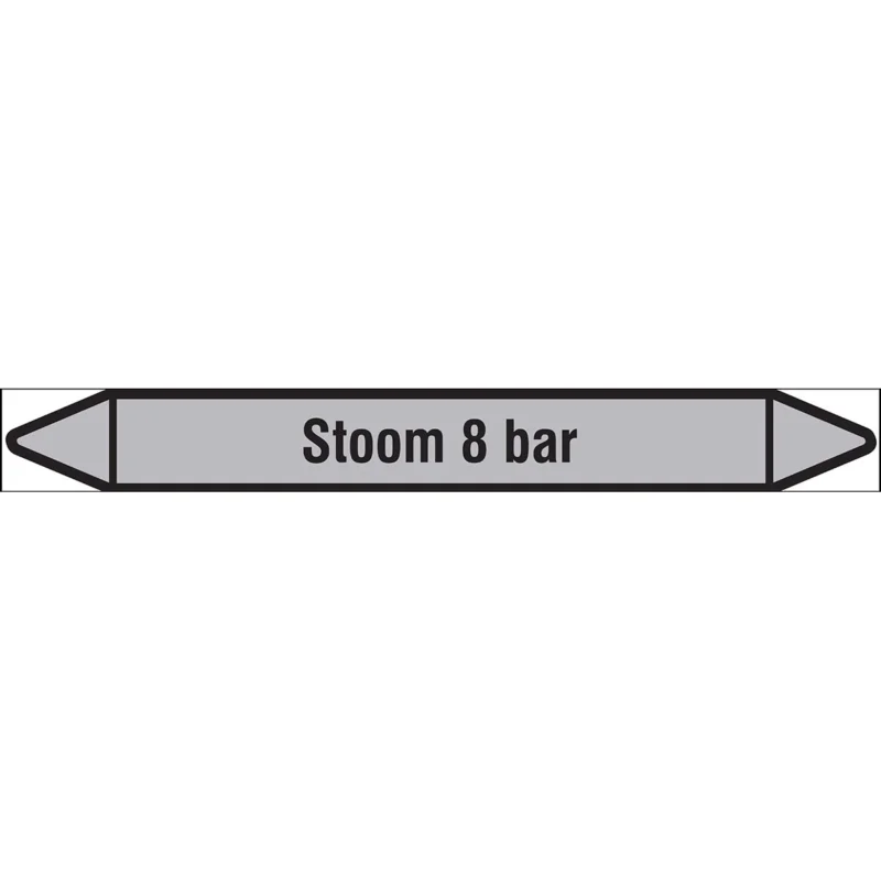 Brady - Rolvorm - Individuele leidingmerkers op rol met geperforeerde pijlen, zonder pictogram - STOOM8BAR450X52RL-T1-LL-P14 - N005687 - 86005687 Weekendaanbieding