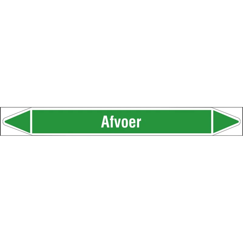 Brady - Rolvorm - Individuele leidingmerkers op rol met geperforeerde pijlen, zonder pictogram - AFVOER355X37RL-T1-LL-P16 - N005743 - 86005743 Laatste Versie