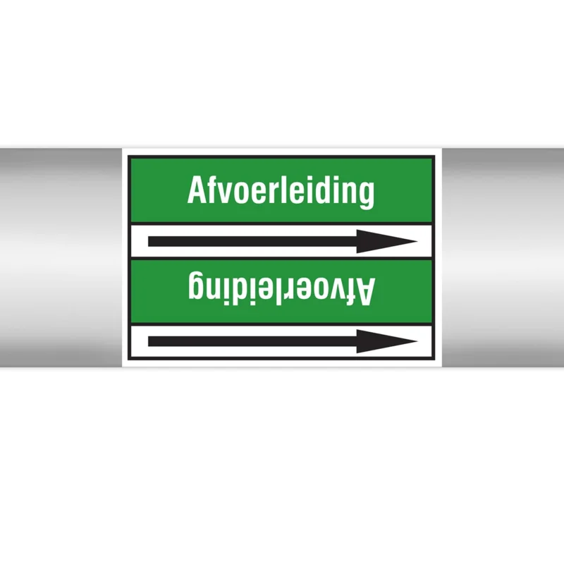 Brady - Rolvorm - Leidingmerkers op doorlopende rol, zonder pictogram - AFVOERLEIDING100X33RL-T2-P16 - N005756 - 86005756 Snelle Levering