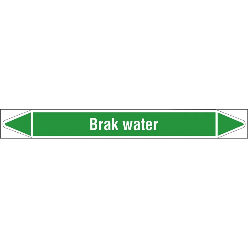 Brady - Rolvorm - Individuele leidingmerkers op rol met geperforeerde pijlen, zonder pictogram - BRAKWATER250X26RL-T1-LL-P16 - N005790 - 86005790 Rechtstreeks Van De Fabrikant