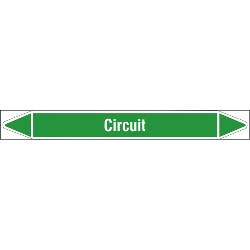 Seizoensaanbieding Brady - Rolvorm - Individuele leidingmerkers op rol met geperforeerde pijlen, zonder pictogram - CIRCUIT450X52RL-T1-LL-P16 - N005815 - 86005815