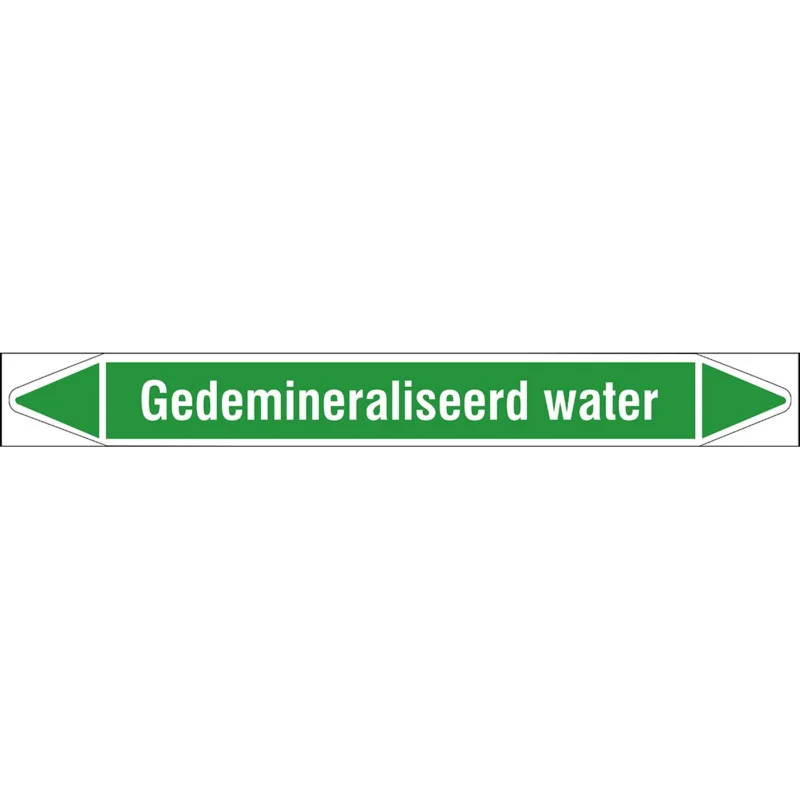 Brady - Rolvorm - Individuele leidingmerkers op rol met geperforeerde pijlen, zonder pictogram - GEDEMINERALISEERDWATER355X37RL-T1-LL-P16 - N005878 - 86005878 Koop Vandaag