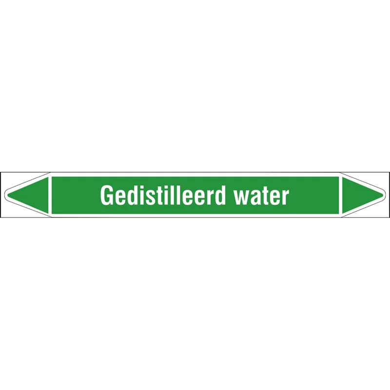 Tijdelijk Beschikbaar Brady - Rolvorm - Individuele leidingmerkers op rol met geperforeerde pijlen, zonder pictogram - GEDISTILLEERDWATER355X37RL-T1-LL-P16 - N005885 - 86005885