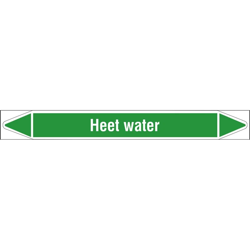 Brady - Leidingmarkering rol - Individuele leidingmerkers op rol met geperforeerde pijlen, zonder pictogram - HEETWATER450X52RL-T1-LL-P16 - N005936 - 86005936 Express Levering
