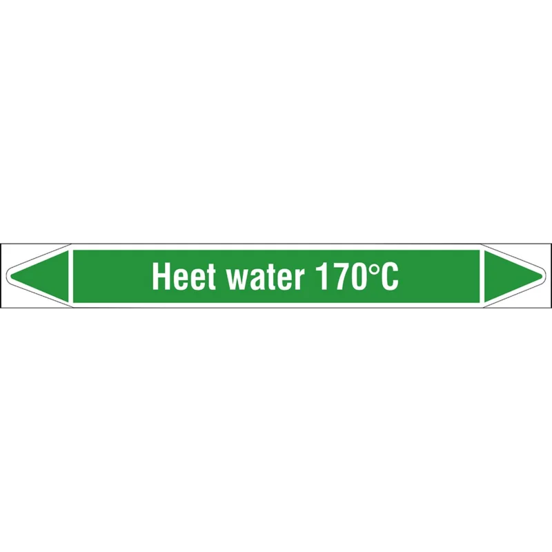 Actieprijs Brady - Rolvorm - Individuele leidingmerkers op rol met geperforeerde pijlen, zonder pictogram - HEETWATER170°C250X26RL-T1-LL-P16 - N005970 - 86005970