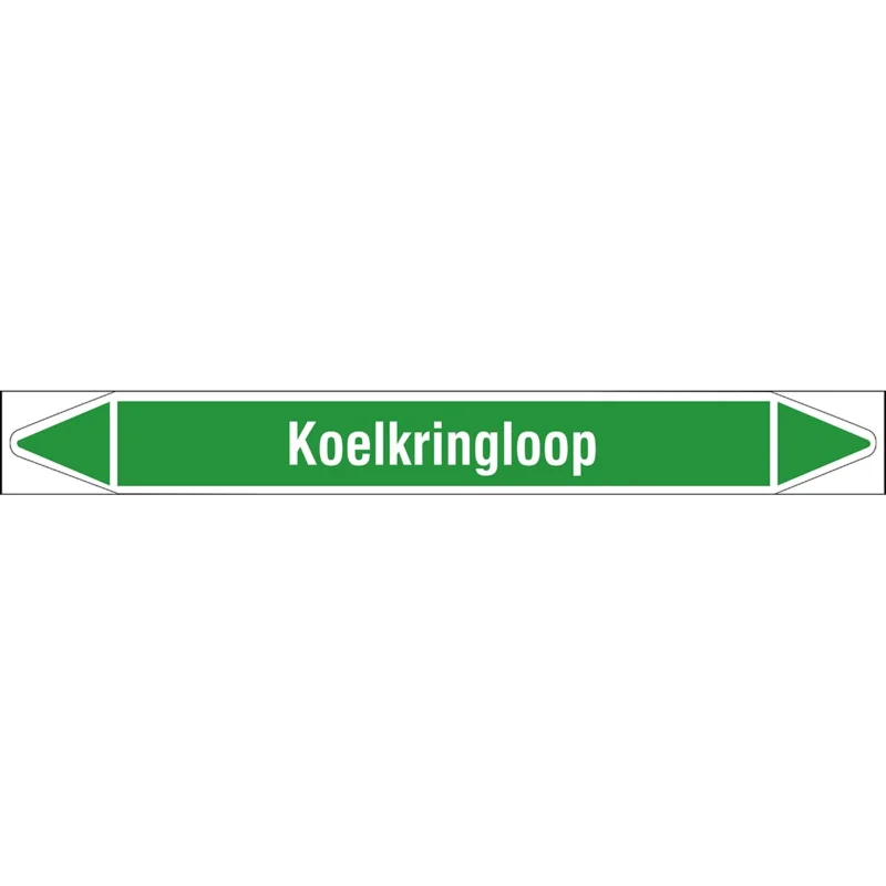 Brady - Rolvorm - Individuele leidingmerkers op rol met geperforeerde pijlen, zonder pictogram - KOELKRINGLOOP250X26RL-T1-LL-P16 - N006075 - 86006075 Exclusieve Aanbieding