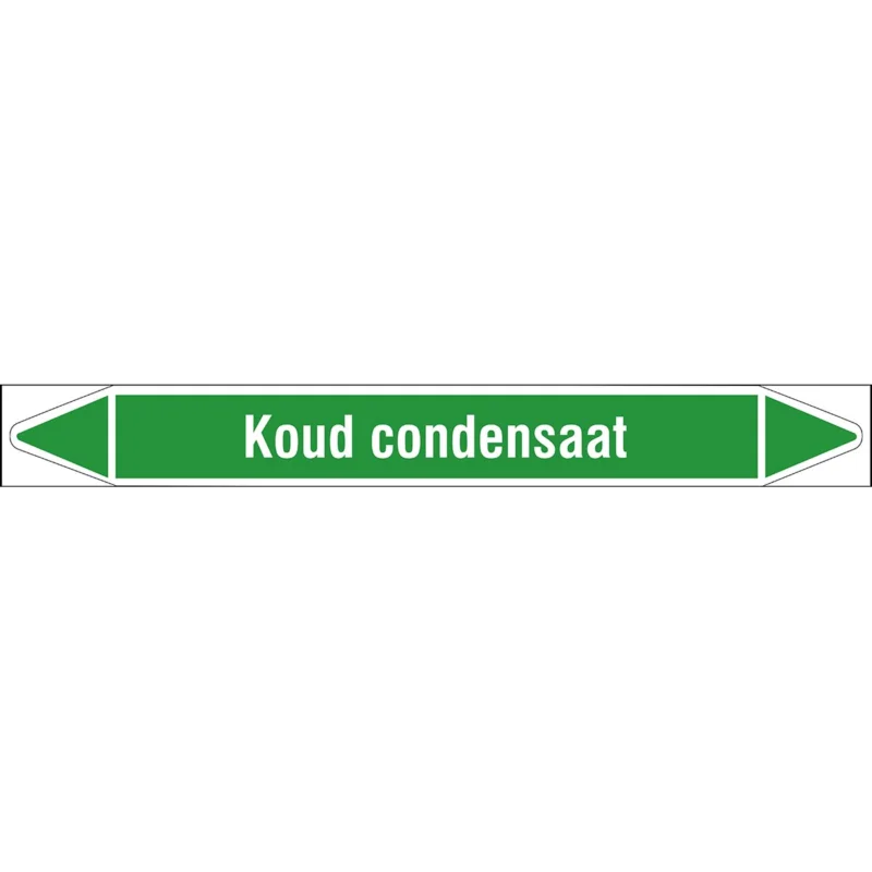 Brady - Rolvorm - Individuele leidingmerkers op rol met geperforeerde pijlen, zonder pictogram - KOUDCONDENSAAT450X52RL-T1-LL-P16 - N006098 - 86006098 Aanbieding