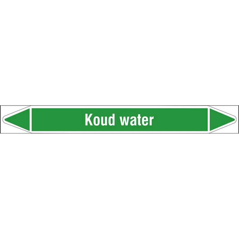 Premium Brady - Rolvorm - Individuele leidingmerkers op rol met geperforeerde pijlen, zonder pictogram - KOUDWATER450X52RL-T1-LL-P16 - N006114 - 86006114