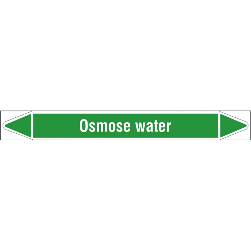 Brady - Rolvorm - Individuele leidingmerkers op rol met geperforeerde pijlen, zonder pictogram - OSMOSEWATER450X52RL-T1-LL-P16 - N006166 - 86006166 Flitsaanbieding