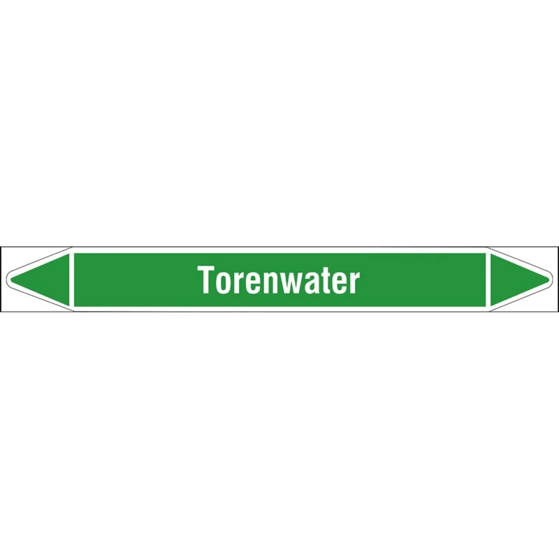 Betaalbaar Brady - Rolvorm - Individuele leidingmerkers op rol met geperforeerde pijlen, zonder pictogram - TORENWATER250X26RL-T1-LL-P16 - N006297 - 86006297