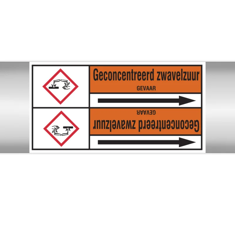 Beste Prijs Brady - Rolvorm - Leidingmerkers op doorlopende rol, met pictogrammen - GECONCENTR.ZWAVELZUUR127.00 mmX33RL-T2-P22 - N006481 - 86006481