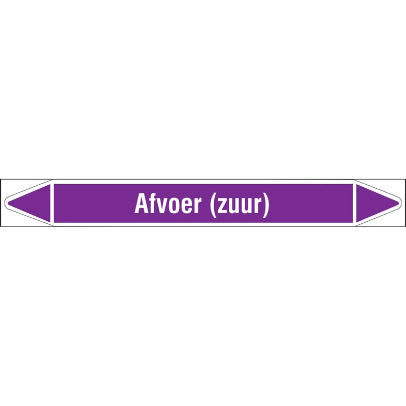 Brady - Rolvorm - Individuele leidingmerkers op rol met geperforeerde pijlen, zonder pictogram - AFVOER(ZUUR)355X37RL-T1-LL-P21 - N006719 - 86006719 Actieprijs