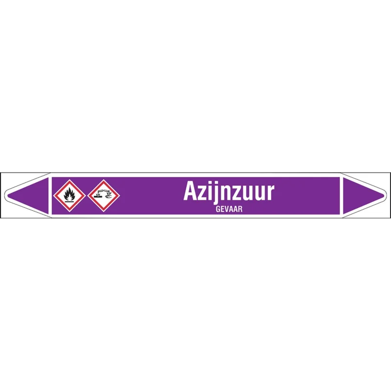 Brady - Rolvorm - Individuele leidingmerkers op rol met geperforeerde pijlen, met pictogrammen - AZIJNZUUR250X26RL-T1-LL-P21 - N006729 - 86006729 Lage Prijs