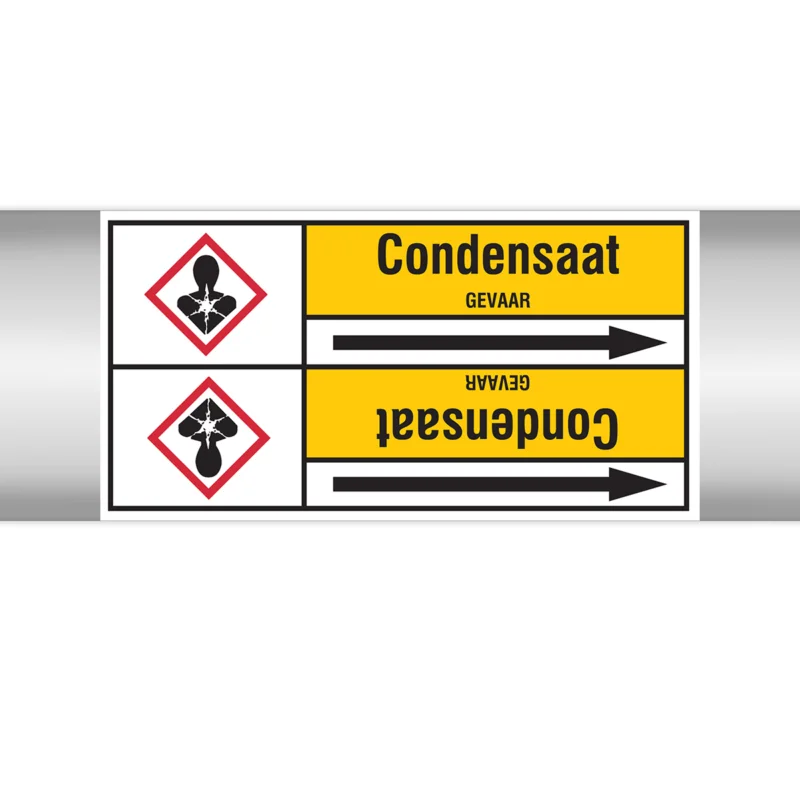 Brady - Leidingmarkering rol - Leidingmerker zonder drager - Gassen - PMNL-CONDENSAAT-YL3-RLL090 - 225548 - 86225548 Meest Verkocht