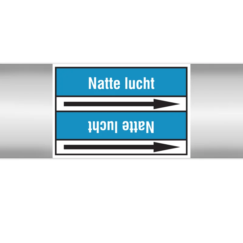 Brady - Rolvorm - Leidingmerker zonder drager - Lucht - PMNL-NATTELUCHT-BL3-RLL090 - 225708 - 86225708 Beperkte Voorraad