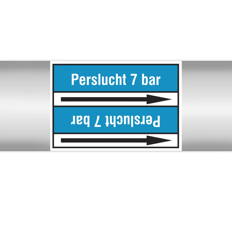 Brady - Rolvorm - Leidingmerker zonder drager - Lucht - PMNL-PERSLUCHT7BAR-BL3-RLL090 - 225728 - 86225728 Koop Vandaag
