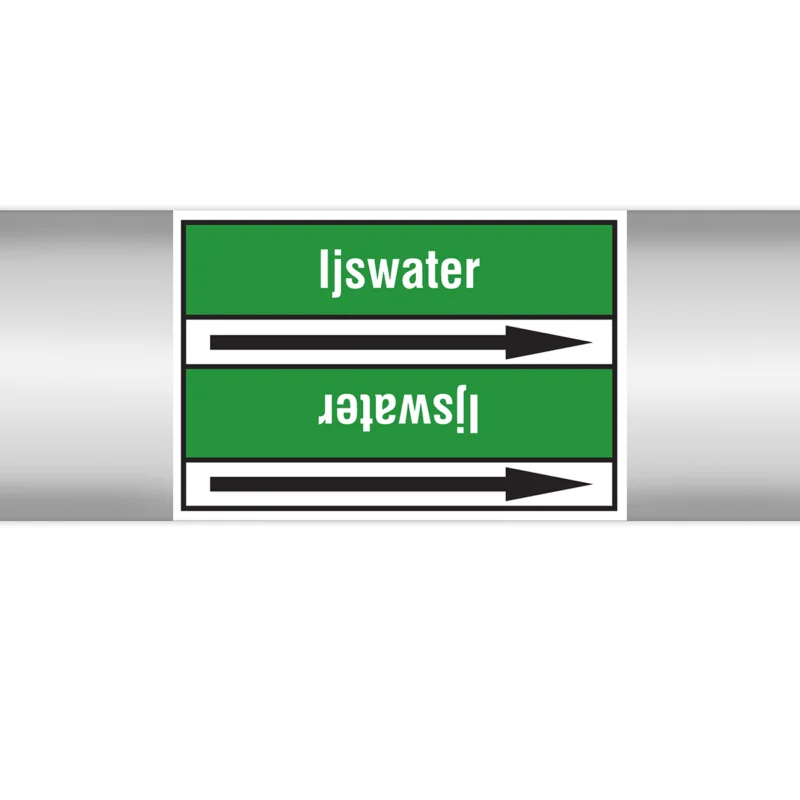 Actieprijs Brady - Leidingmarkering rol - Leidingmerker zonder drager - Water - PMNL-IJSWATER-GR3-RLL090 - 225853 - 86225853