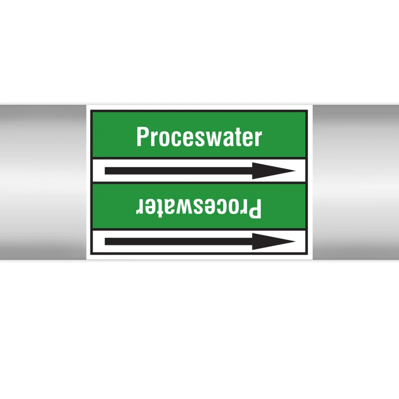 Brady - Rolvorm - Leidingmerker zonder drager - Water - PMNL-PROCESWATER-GR3-RLL090 - 225913 - 86225913 Beste Prijs