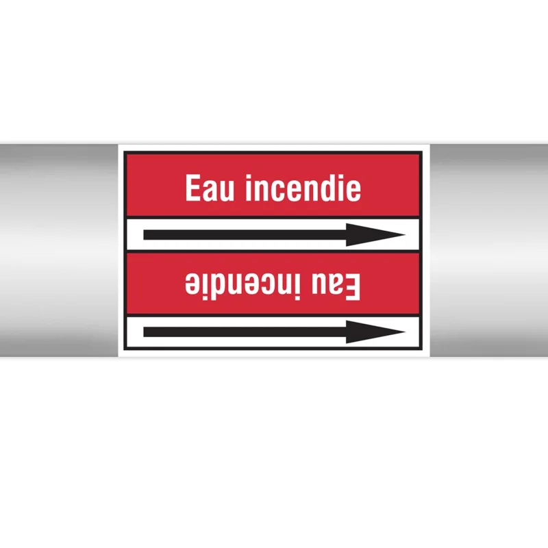 Beperkte Voorraad Leidingmarkering rol - PMFL-EAUINCENDIE-RD3-RLL090