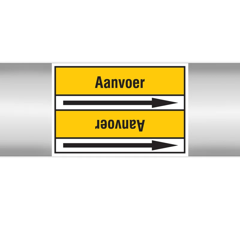 Brady - Leidingmarkering rol - Leidingmerkers op doorlopende rol, zonder pictogram - PMN-AANVOER-YL3-RLL090 - 267005 - 86267005 Premium