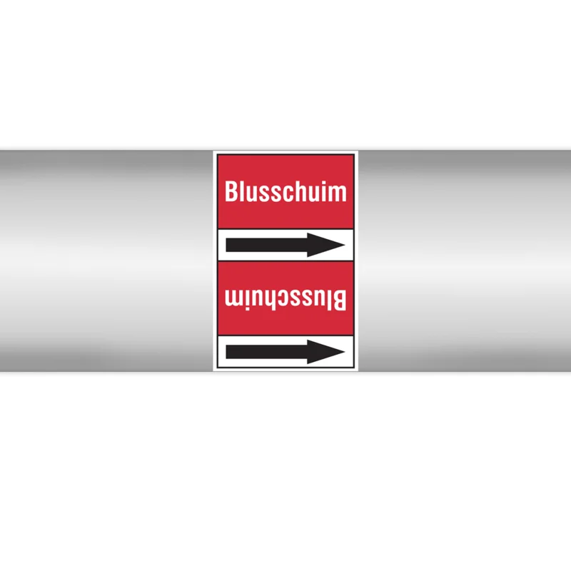 Brady - Rolvorm - Leidingmerker met drager - Blusleiding - Blusschuim - PMN-BLUSSCHUIM-RD4-RLL090 - 267783 - 86267783 Lage Kosten