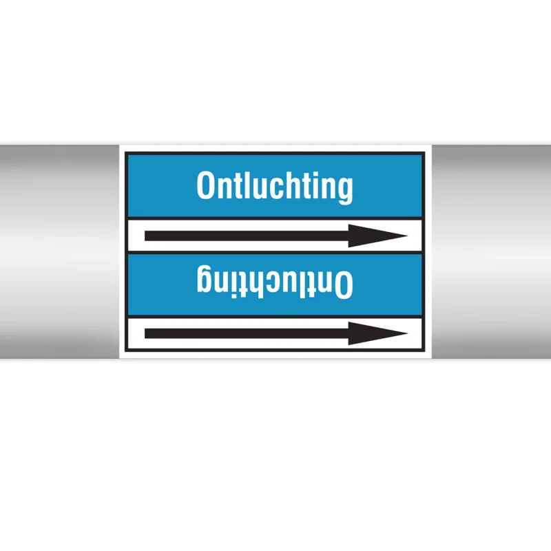 Bestseller Brady - Rolvorm - Leidingmerkers op doorlopende rol, zonder pictogram - PMN-ONTLUCHTIN-BL3-RLL090 - 268029 - 86268029