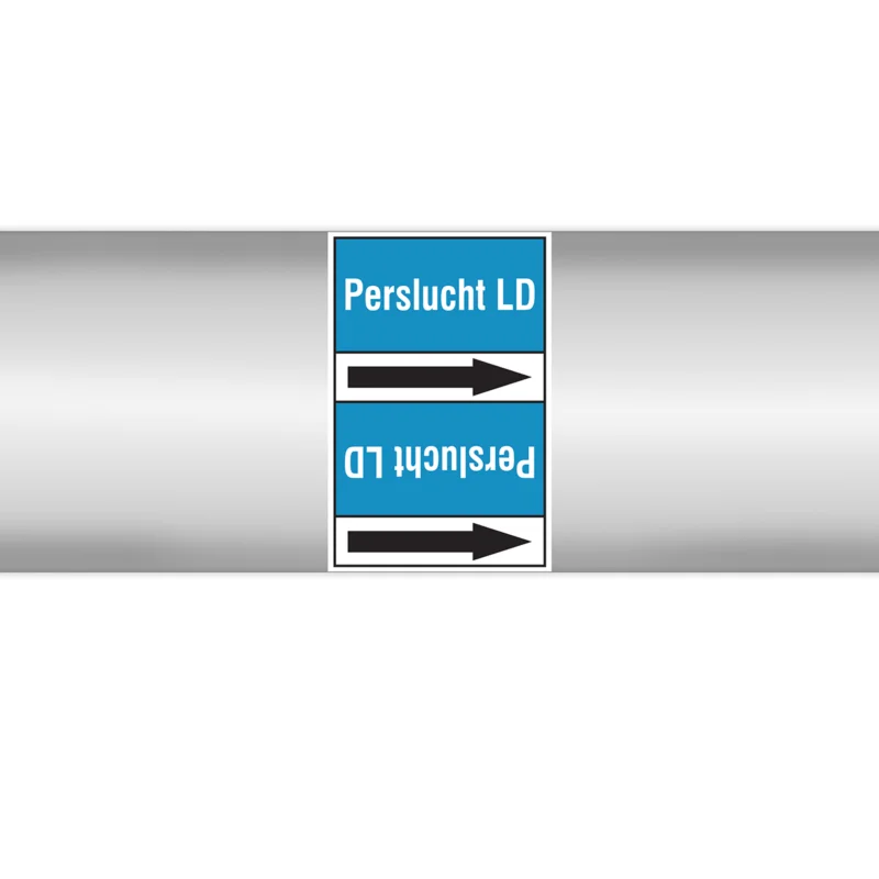 Brady - Leidingmarkering rol - Leidingmerkers op doorlopende rol, zonder pictogram - PMN-PERSLUCHTLD-BL4-RLL090 - 268100 - 86268100 Gecertificeerd
