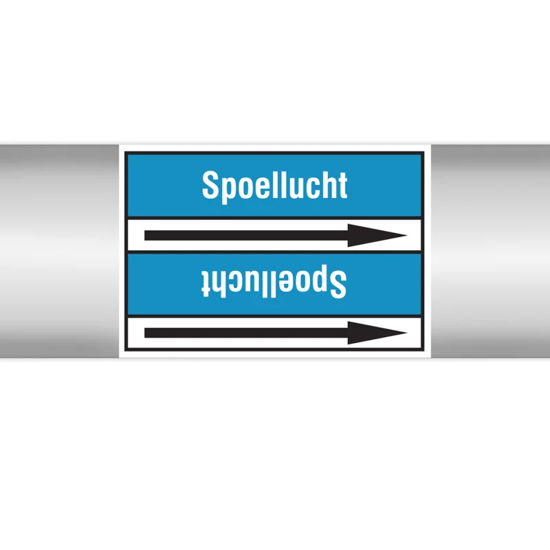Brady - Rolvorm - Leidingmerkers op doorlopende rol, zonder pictogram - PMN-SPOELLUCHT-BL3-RLL090 - 268113 - 86268113 Gratis Retour