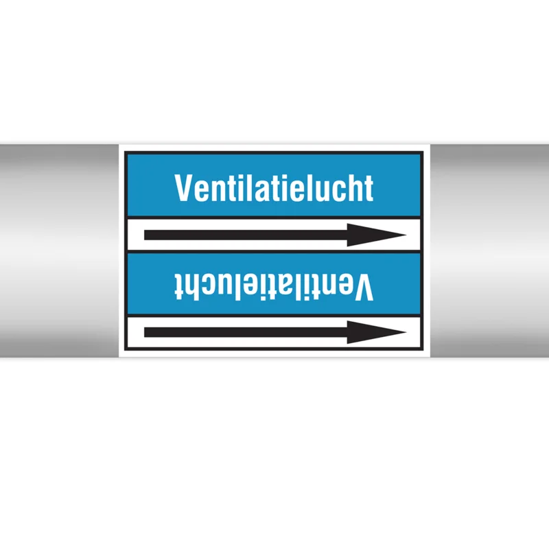 Brady - Leidingmarkering rol - Leidingmerkers op doorlopende rol, zonder pictogram - PMN-VENTILATIELUCHT-BL3-RLL090 - 268134 - 86268134 Superprijs