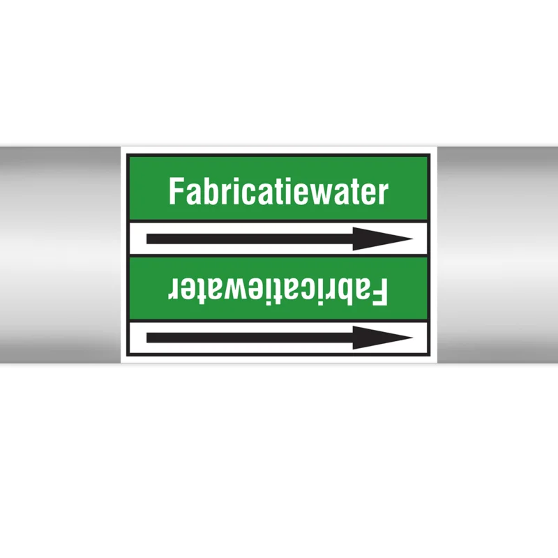 Betaalbaar Brady - Leidingmarkering rol - Leidingmerkers op doorlopende rol, zonder pictogram - PMN-FABRICATIEWATER-GR3-RLL090 - 268316 - 86268316