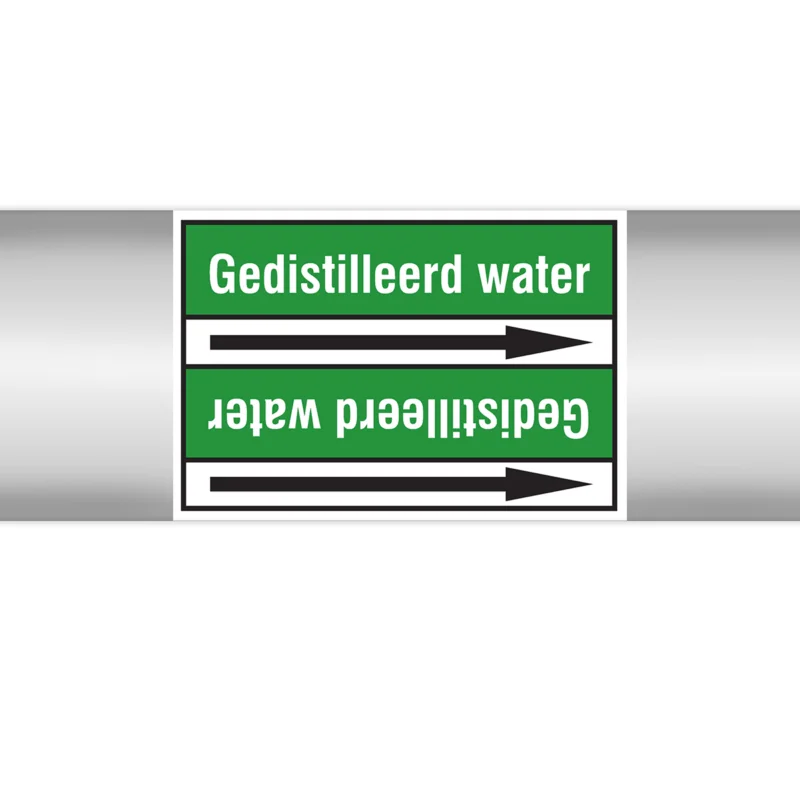 Brady - Rolvorm - Leidingmerkers op doorlopende rol, zonder pictogram - PMN-GEDISTILLWATER-GR3-RLL090 - 268337 - 86268337 Voordeelprijs