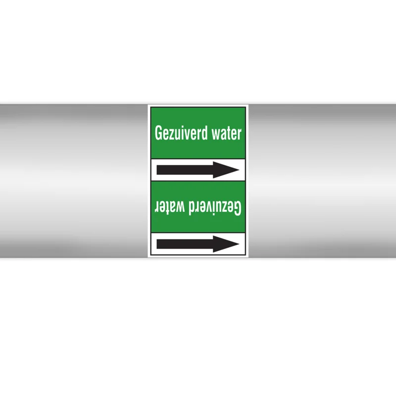 Brady - Rolvorm - Leidingmerkers op doorlopende rol, zonder pictogram - PMN-GEZUIVERDWATER-GR4-RLL090 - 268366 - 86268366 Koopje
