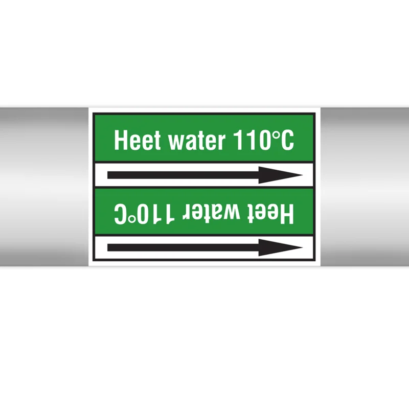 Brady - Rolvorm - Leidingmerkers op doorlopende rol, zonder pictogram - PMN-HEETWA.110ØC-GR3-RLL090 - 268400 - 86268400 Fabrieksprijs