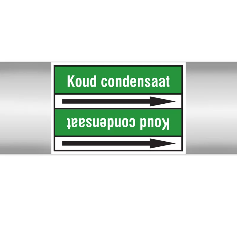 Brady - Rolvorm - Leidingmerkers op doorlopende rol, zonder pictogram - PMN-KOUDCONDENSAAT-GR3-RLL090 - 268526 - 86268526 Gereduceerde Prijs