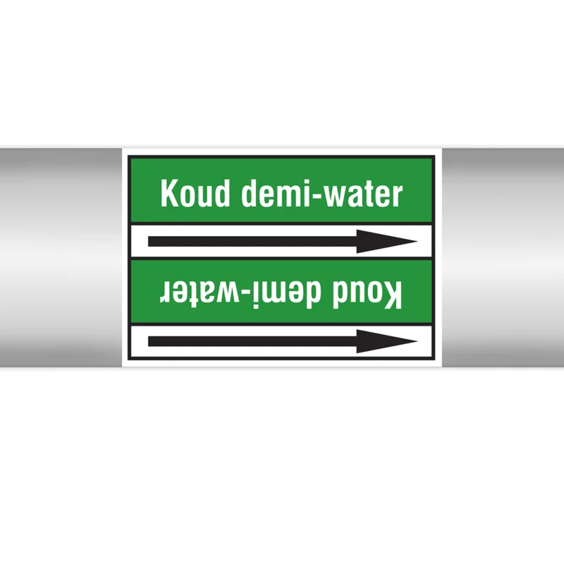 Brady - Rolvorm - Leidingmerkers op doorlopende rol, zonder pictogram - PMN-KOUDDEMIWATER-GR3-RLL090 - 268533 - 86268533 Betaalbaar