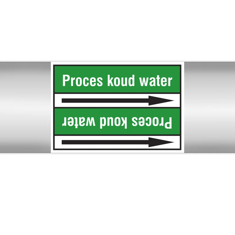 Brady - Leidingmarkering rol - Leidingmerkers op doorlopende rol, zonder pictogram - PMN-PROCESKOUDWA.-GR3-RLL090 - 268603 - 86268603 Aanbieding
