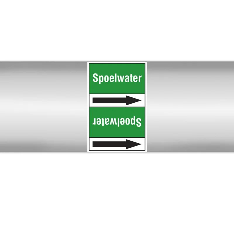 Beperkte Voorraad Brady - Rolvorm - Leidingmerkers op doorlopende rol, zonder pictogram - PMN-SPOELWATER-G4-RLL090 - 268688 - 86268688