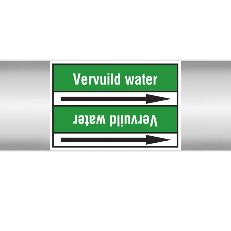 Uitverkoop Brady - Rolvorm - Leidingmerkers op doorlopende rol, zonder pictogram - PMN-VERVUILDWATER-GR3-RLL090 - 268729 - 86268729