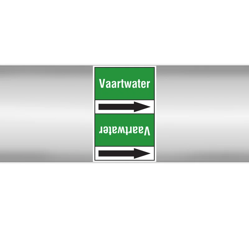 Weekendaanbieding Brady - Rolvorm - Leidingmerkers op doorlopende rol, zonder pictogram - PMN-VAARTWATER-GR4-RLL090 - 268723 - 86268723