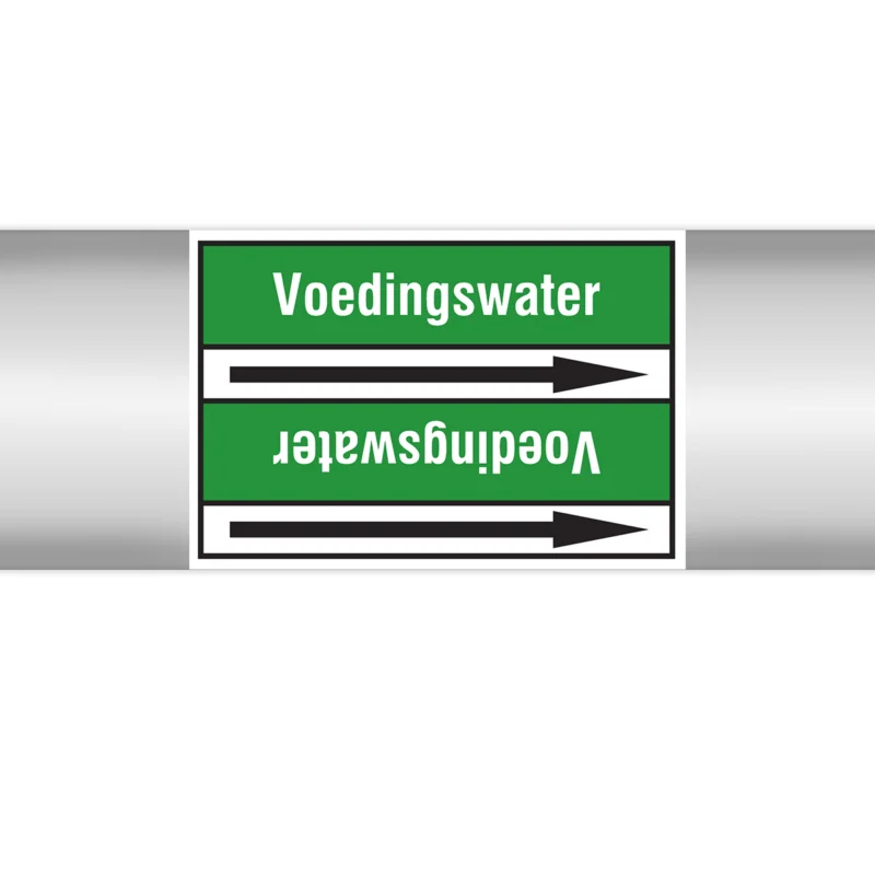 Brady - Rolvorm - Leidingmerkers op doorlopende rol, zonder pictogram - PMN-VOEDINGSWATER-GR3-RLL090 - 268743 - 86268743 Alleen Vandaag