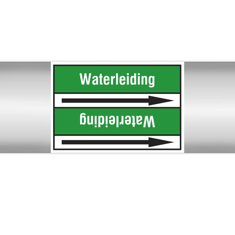 Brady - Rolvorm - Leidingmerkers op doorlopende rol, zonder pictogram - PMN-WATERLEIDING-GR3-RLL090 - 268778 - 86268778 Betaalbaar