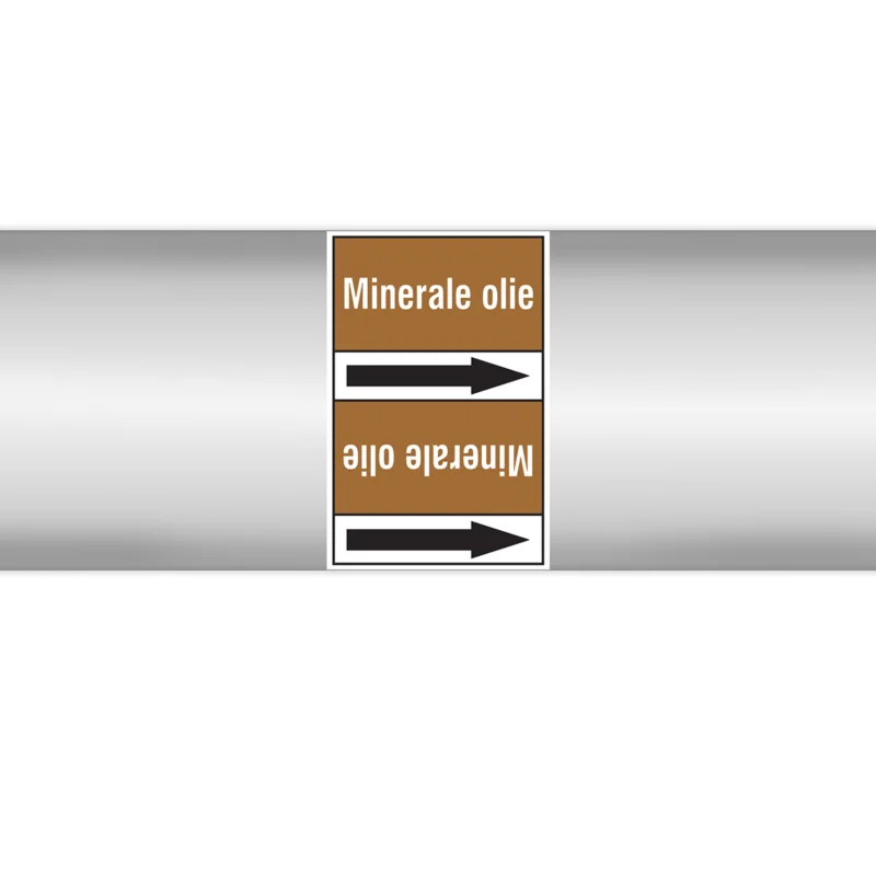 Brady - Rolvorm - Leidingmerkers op doorlopende rol, zonder pictogram - PMN-MINERALEOLIE-BR4-RLL090 - 269339 - 86269339 Alleen Vandaag