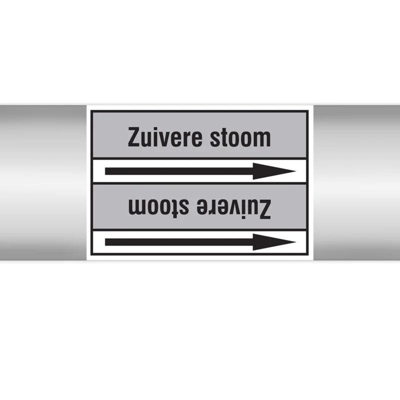 Brady - Rolvorm - Leidingmerkers op doorlopende rol, zonder pictogram - PMN-ZUIVERESTOOM-GY3-RLL090 - 269793 - 86269793 Shop Nu
