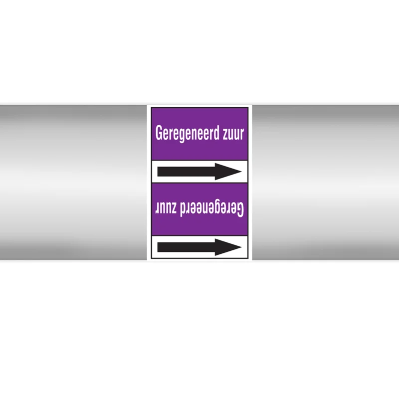 Brady - Rolvorm - Leidingmerkers op doorlopende rol, zonder pictogram - PMN-GEREGEN.ZUUR-PR4-RLL120 - 270164 - 86270164 Direct Beschikbaar