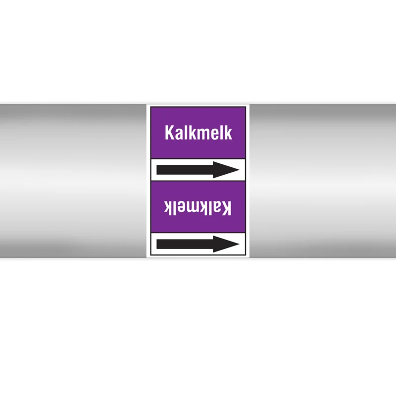 Brady - Rolvorm - Leidingmerkers op doorlopende rol, zonder pictogram - PMN-KALKMELK-PR4-RLL120 - 270227 - 86270227 Op = Op
